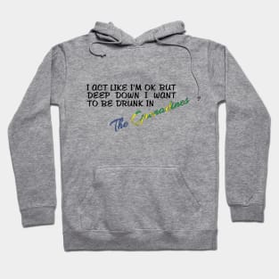 I WANT TO BE DRUNK IN THE GRENADINES - FETERS AND LIMERS – CARIBBEAN EVENT DJ GEAR Hoodie